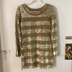 Sequin mini dress